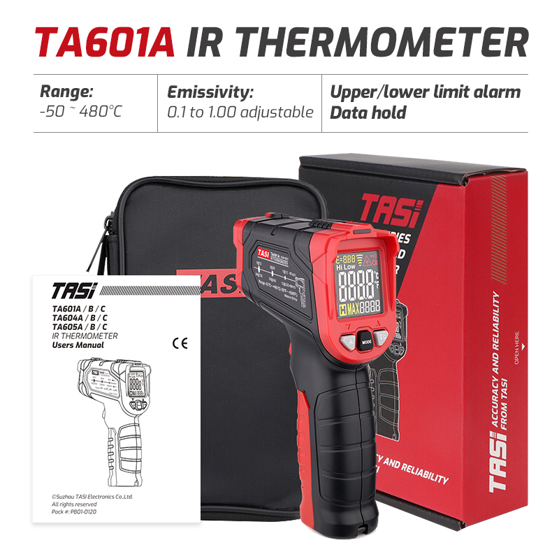 Industrial Laser Thermometer - TA601A TA601B TA601C Infrared Thermometer Laser