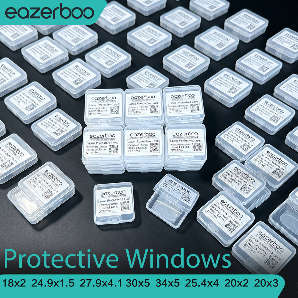 Industrial Fiber Laser - 100PCS Laser Protective Windows Lens 24.9x1.5