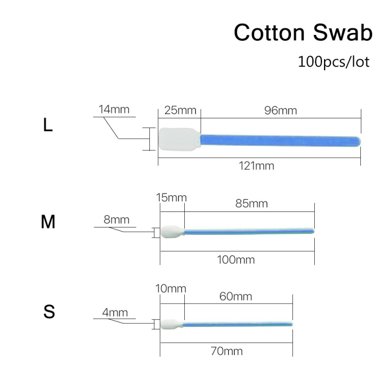 100pcs Industry Cotton Swab No - Industrial Laser Manufacturers ulasan dan harga