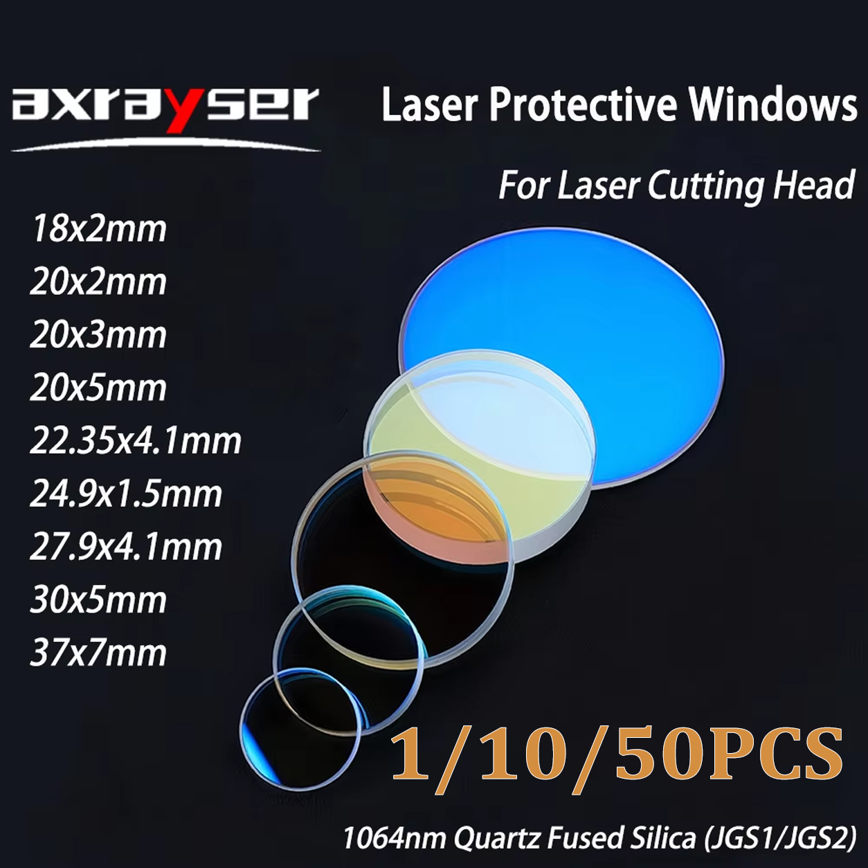 1/10/50PCS Fiber Laser Protect - Industrial Fiber Laser ulasan dan harga