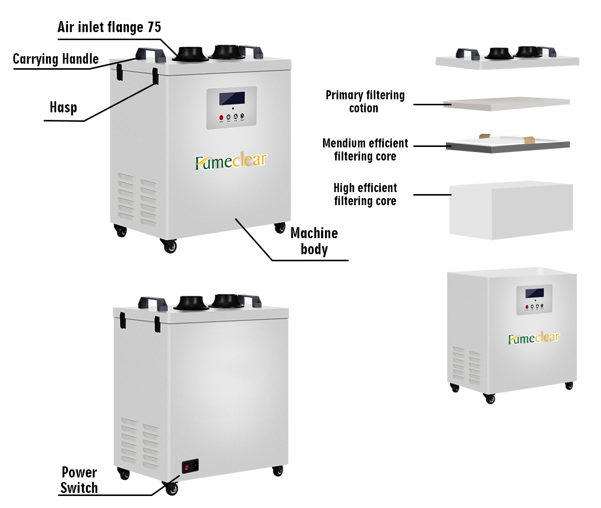 Strong Suction Industrial Weld - Industrial Laser Printer ulasan dan harga