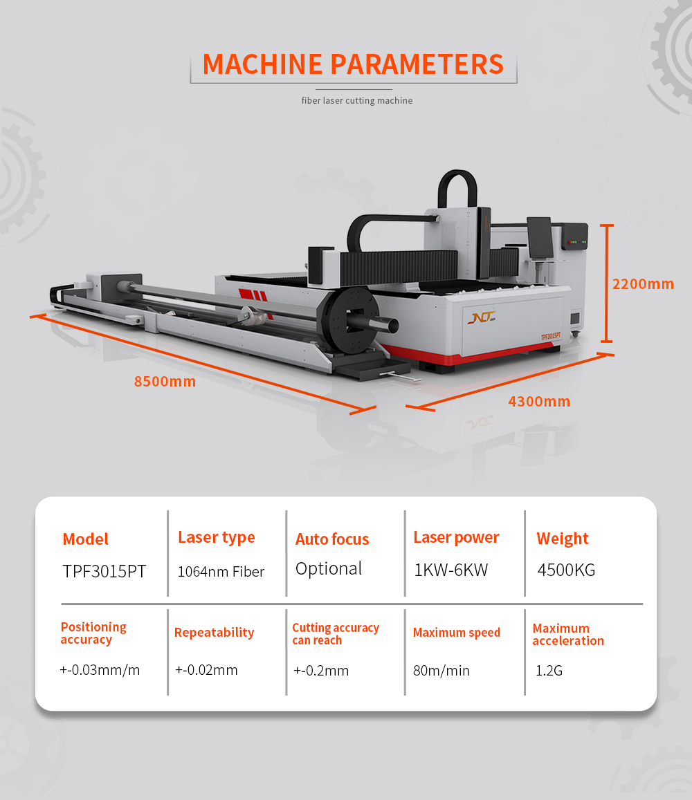 Fast Speed Laser Pipe Tube Cut - Industrial Laser Cutting Machine Price ulasan dan harga