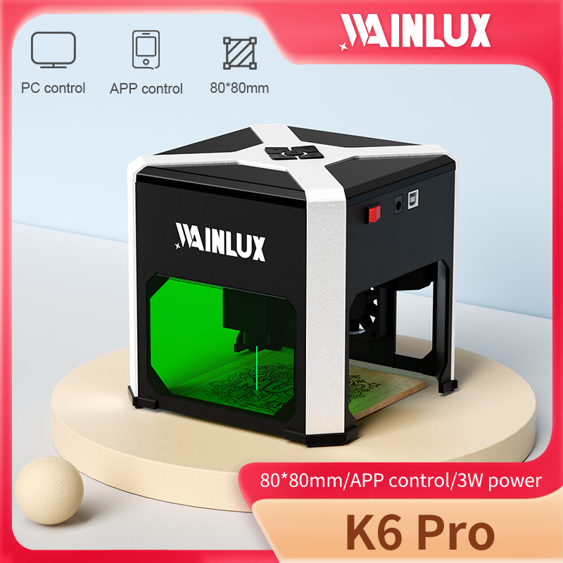Wainlux Laser Engraver K6 Mark - Industrial Laser Removal ulasan dan harga