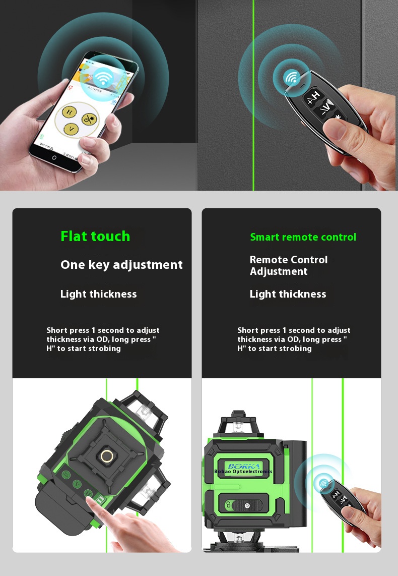 4D16-Line Green Laserlevel Out - Industrial Laser Line Projector ulasan dan harga
