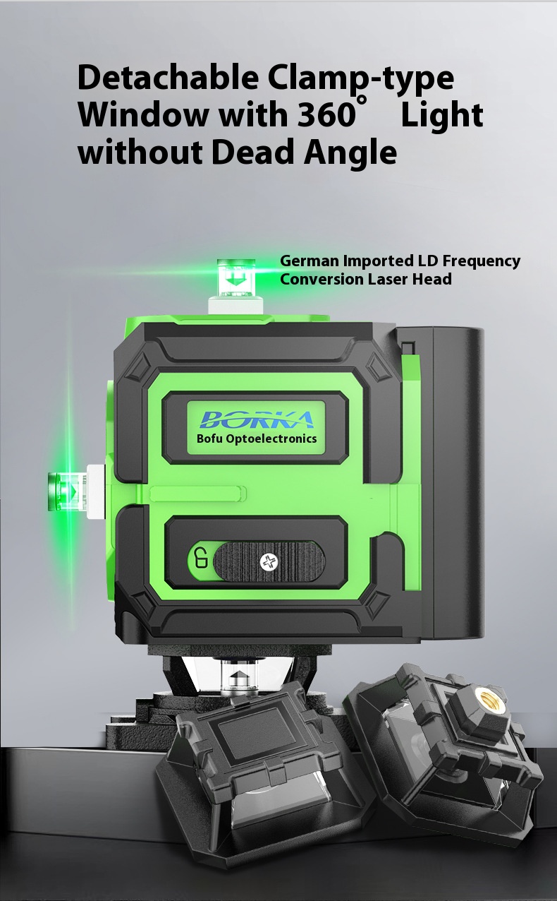 4D16-Line Green Laserlevel Out - Industrial Laser Line Projector ulasan dan harga