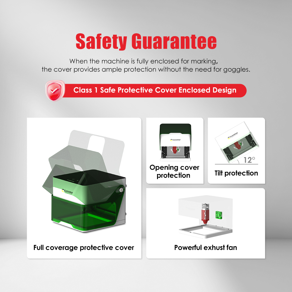 Cloudray 5000mw CNC Mini Laser - Industrial Fiber Laser ulasan dan harga