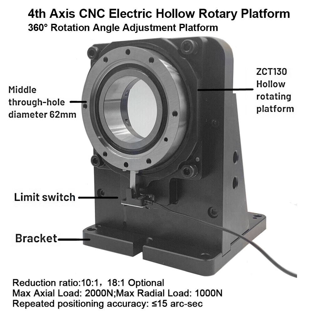 Fourth 4th Axis CNC Electric H - Industrial Visual ulasan dan harga