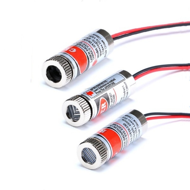 650nm 5mW Red Point / Line / C - Industrial Laser Line ulasan dan harga