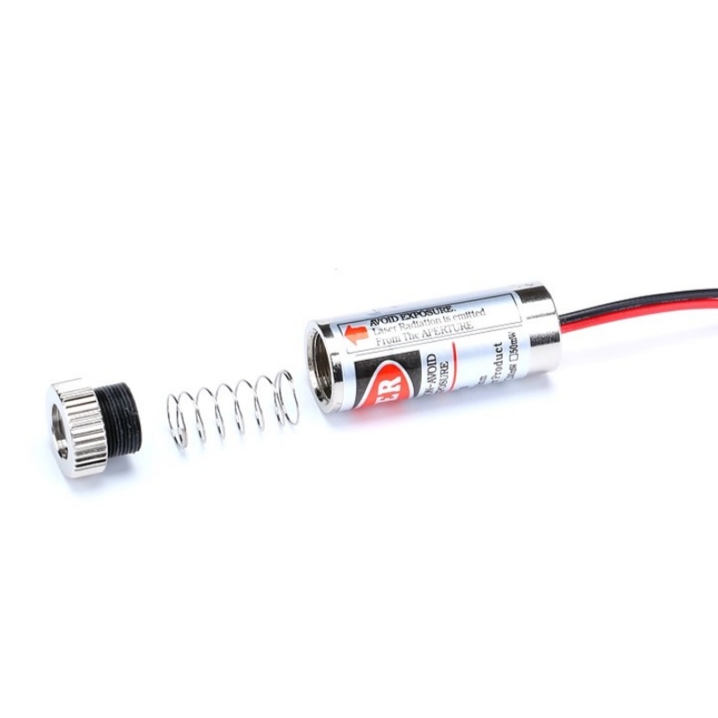 650nm 5mW Red Point / Line / C - Industrial Laser Line ulasan dan harga