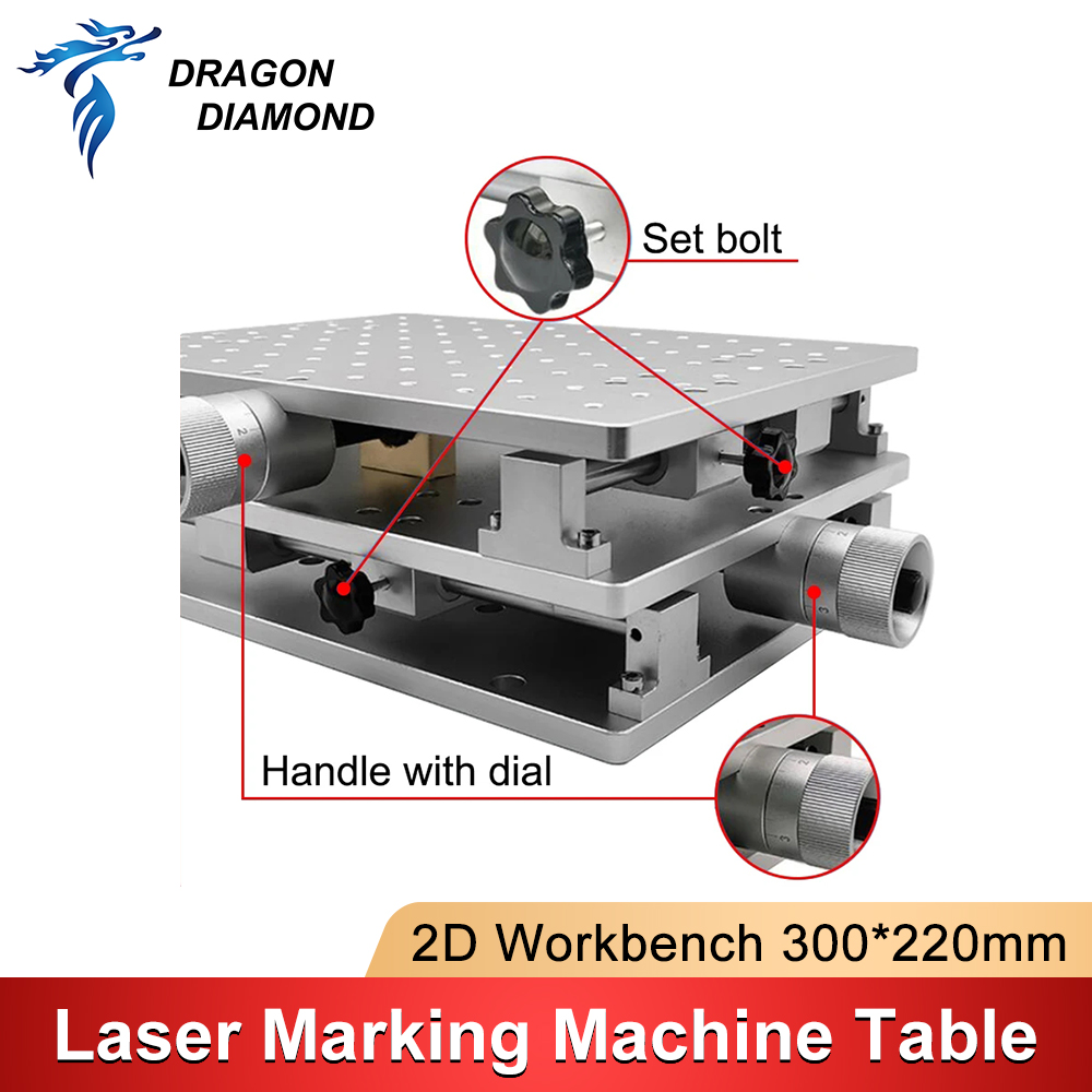 300*220mm 2D Worktable XY 2 Ax - Laser Marking Machine ulasan dan harga
