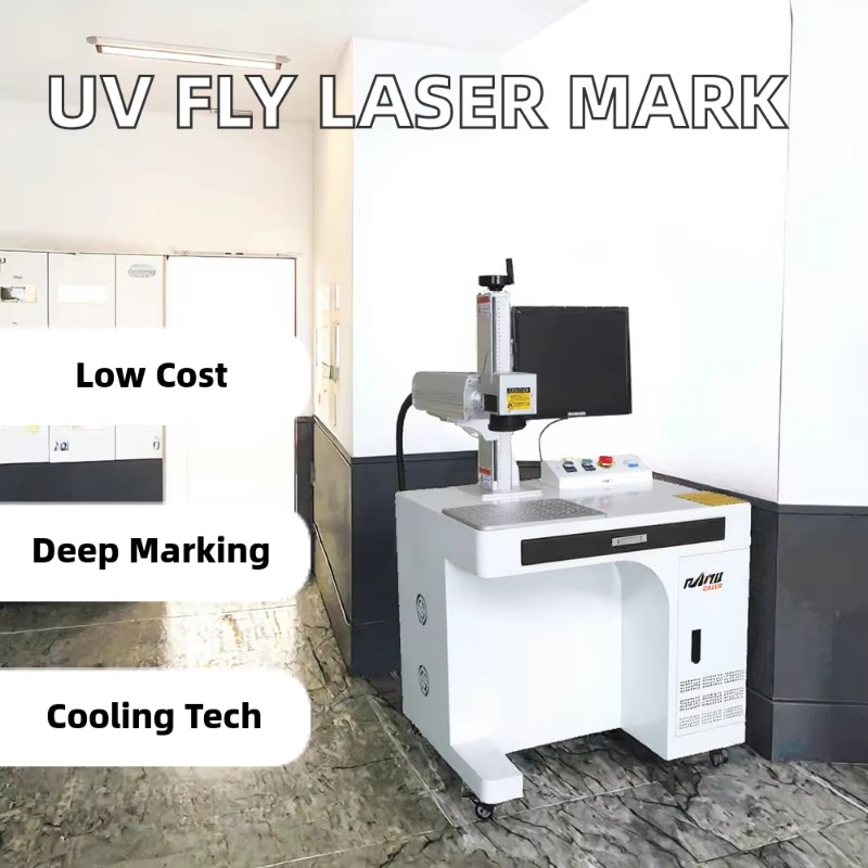 New Arrival UV Fly Laser Marki - Industrial Laser Printer ulasan dan harga