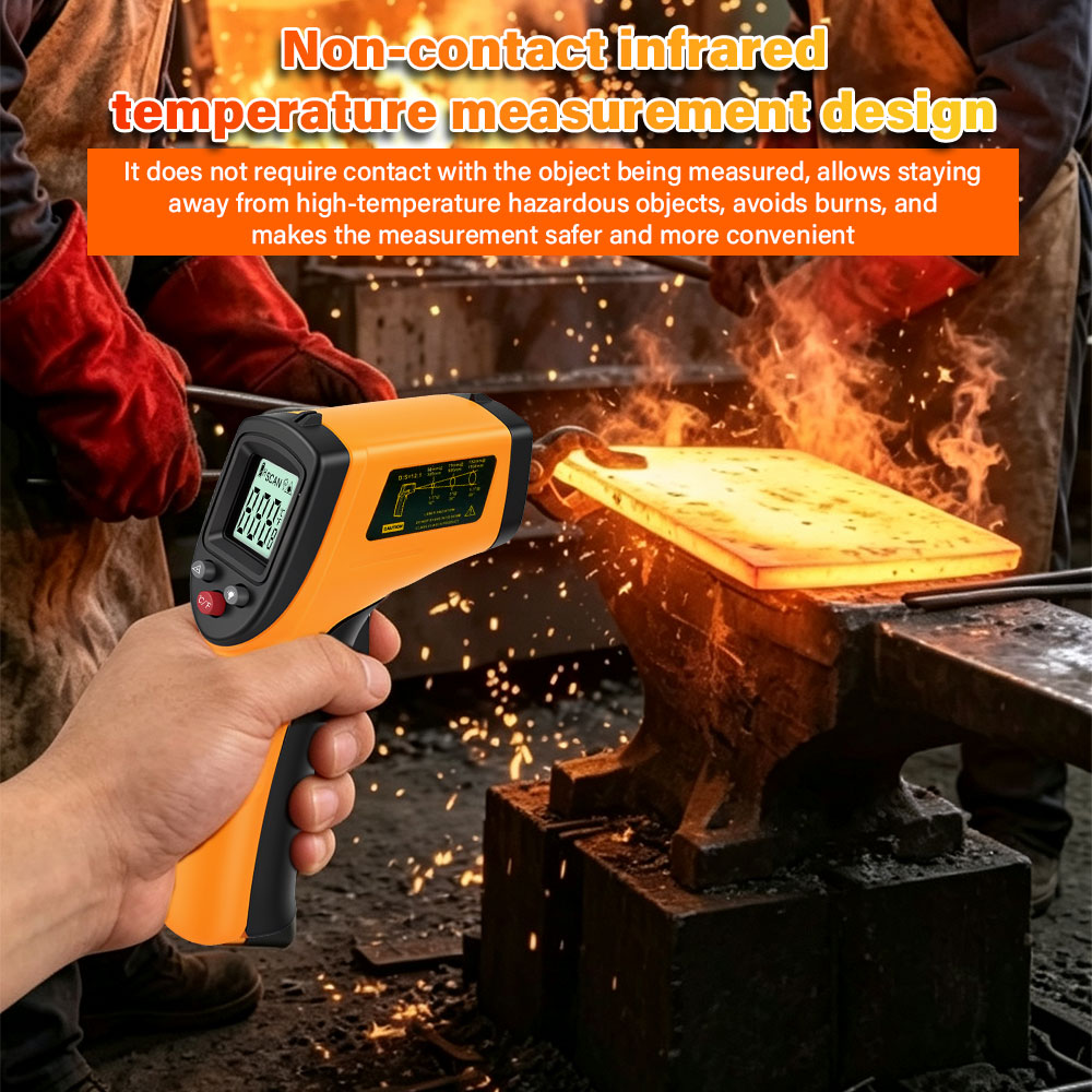 Digital Infrared Thermometer N - Industrial Laser Thermometer ulasan dan harga