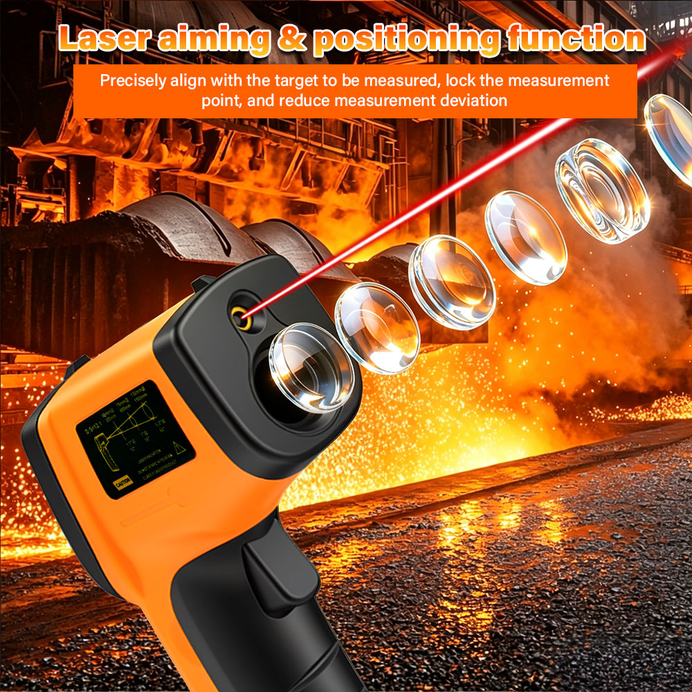 Digital Infrared Thermometer N - Industrial Laser Thermometer ulasan dan harga