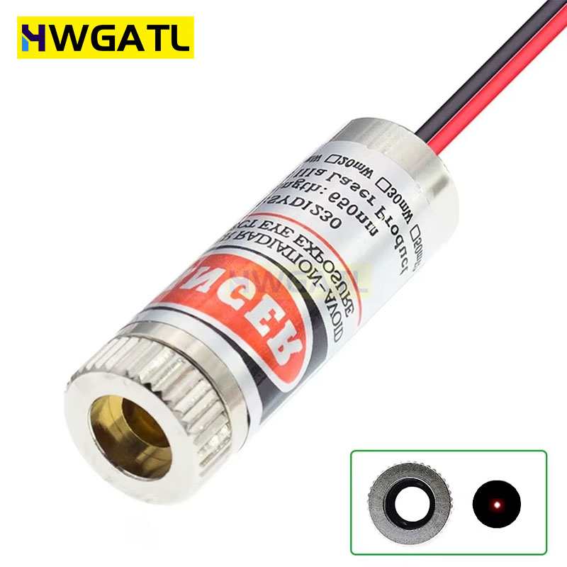 650nm 5mW Red Point / Line / C - Industrial Laser Line ulasan dan harga