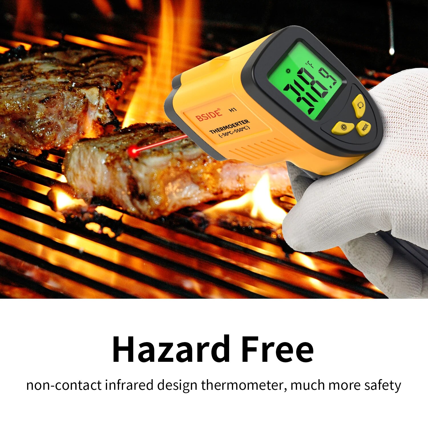 Digital Infrared Thermometer - - Industrial Laser Thermometer ulasan dan harga