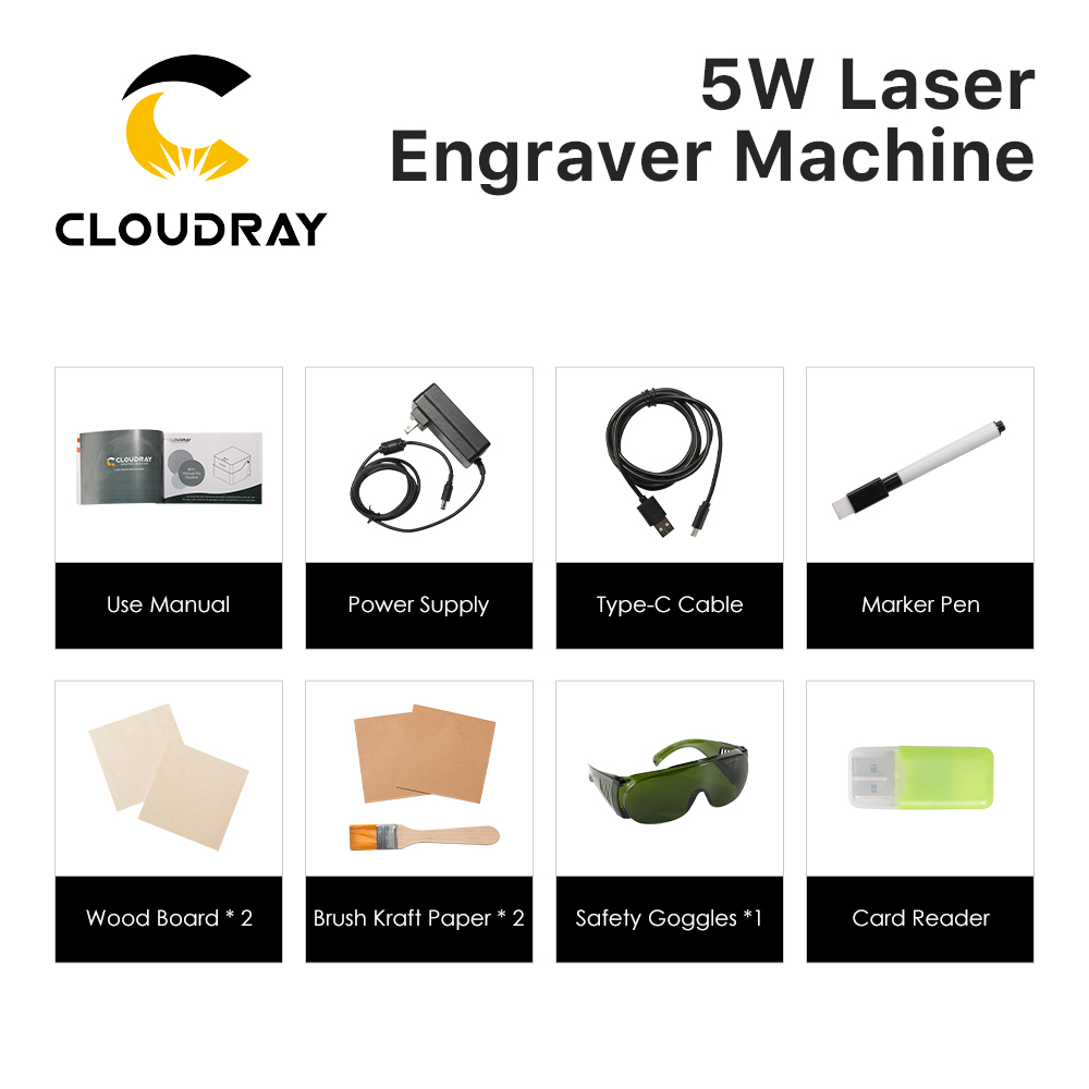 Cloudray Laser Engraver BM1 Ma - Laser Marking Machine ulasan dan harga