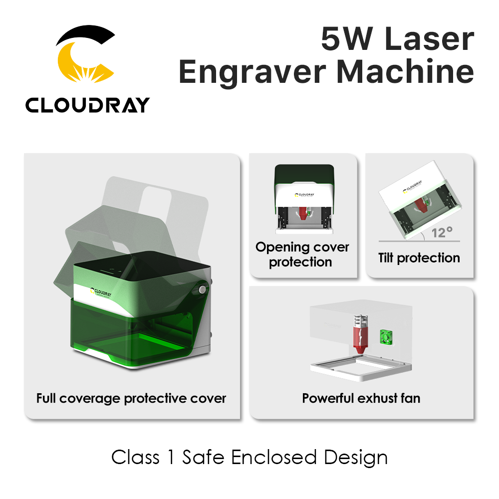 Cloudray Laser Engraver BM1 Ma - Laser Marking Machine ulasan dan harga