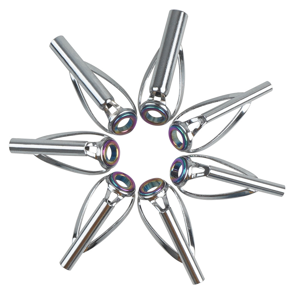 10Pcs Fishing Rod Guide Tips R - Industrial Laser Line ulasan dan harga