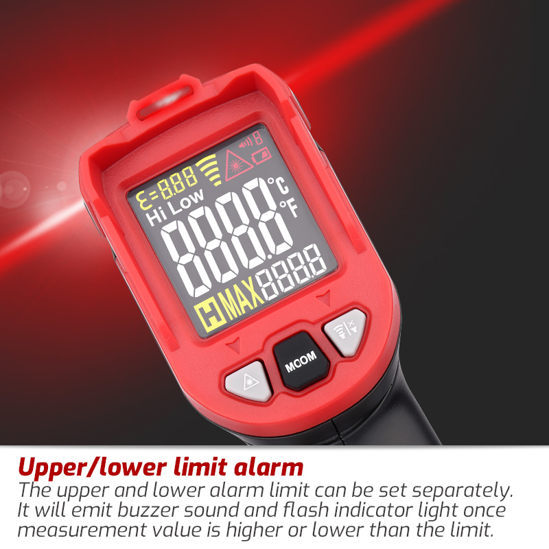 TASI TA601A TA601B TA601C Infr - Industrial Laser Thermometer ulasan dan harga